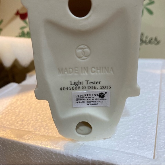 Department 56 Snow Babies “Light Tester” Porcelain Figurine. New in box. - Picture 5 of 8